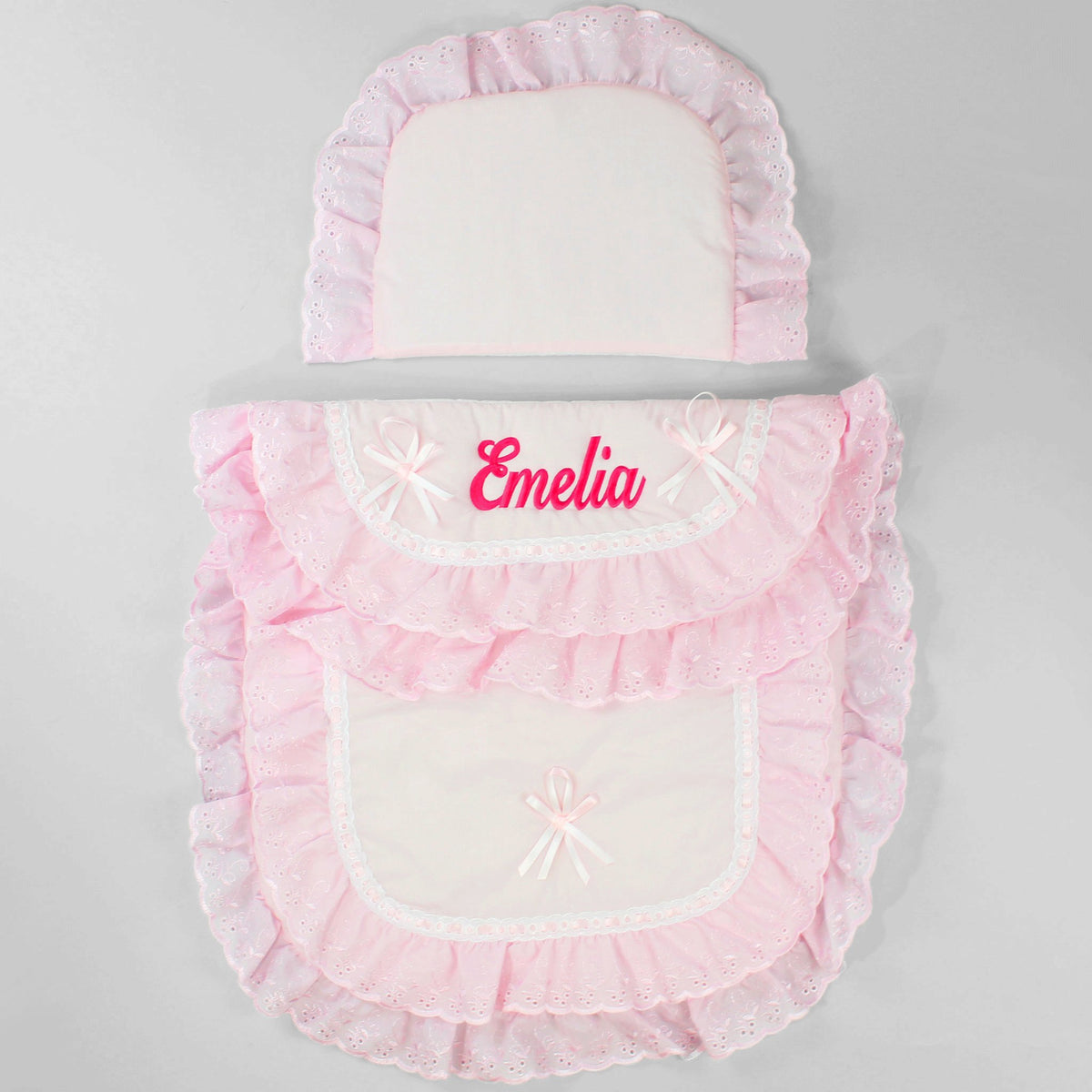 frilly pram liners