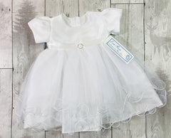 baby girl white christening dress outfit for sale