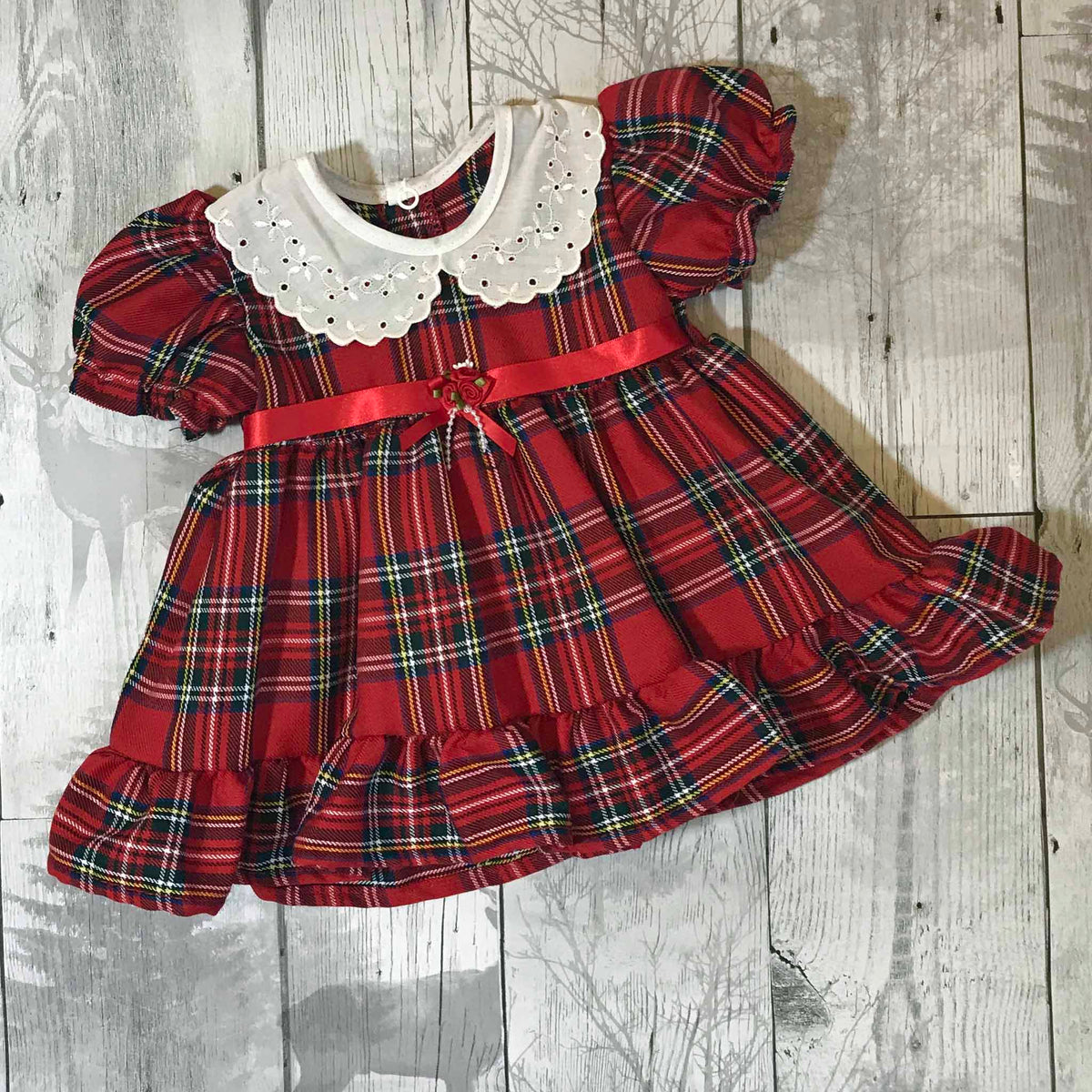 next baby tartan dress