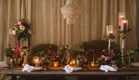 Bohemian affair - Perfect Wedding Table Setting