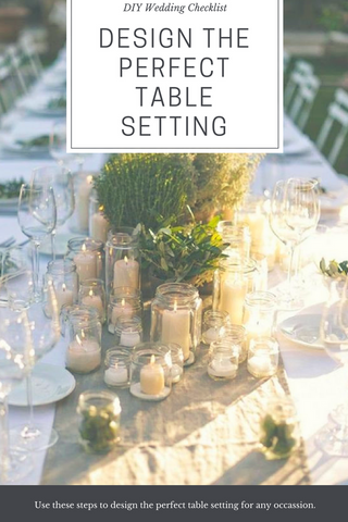 DIY Wedding Checklist: Steps to Design the Perfect Wedding Table Setting