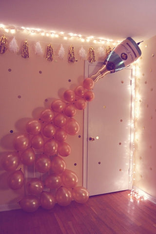 Fairy Lights with Balloons