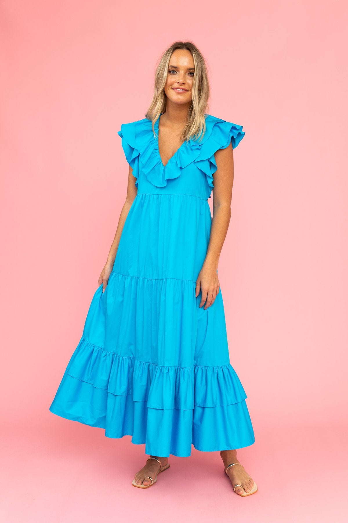 Willow Dress | Blue Lagoon