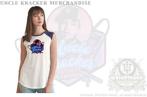 Uncle Kracker Motorcity Paradise Merch Design