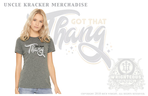 Uncle Kracker Merchandise Got that Thang