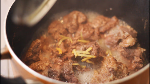 Ginger stewed beef gniger