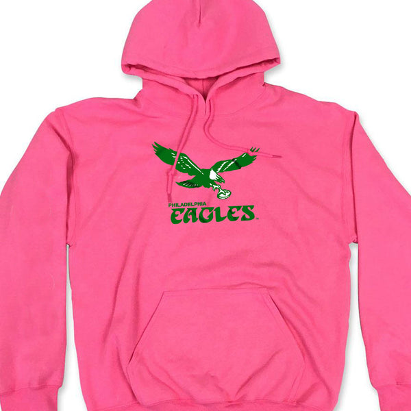 pink philadelphia eagles hoodie