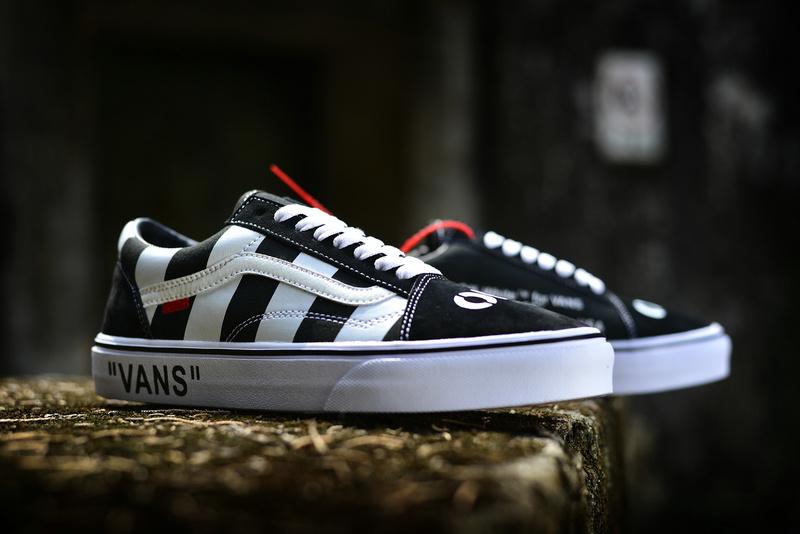 vans old school x off white