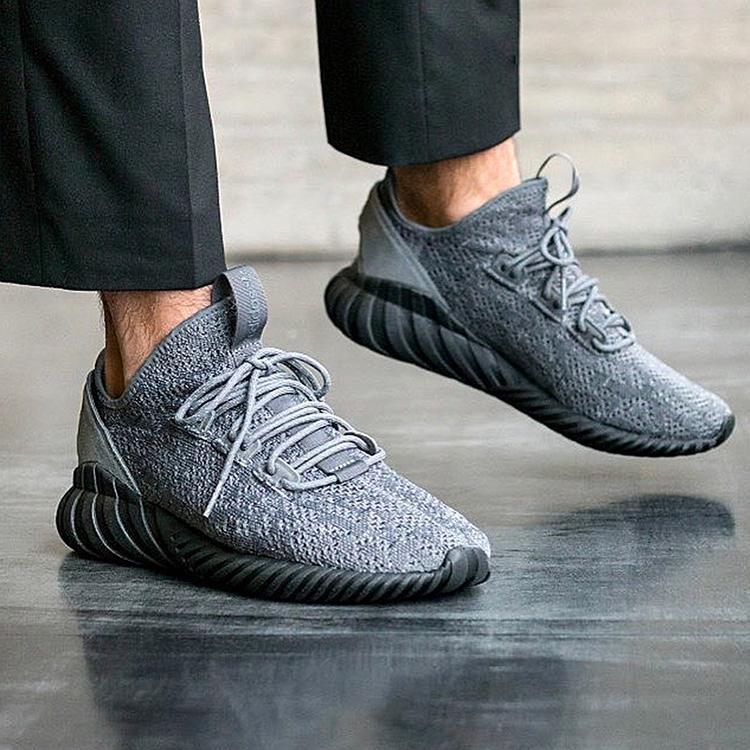 tubular doom sock on feet