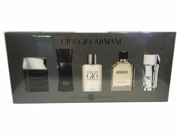 Giorgio Armani TRAVEL EXCLUSIVE 5 Pc 