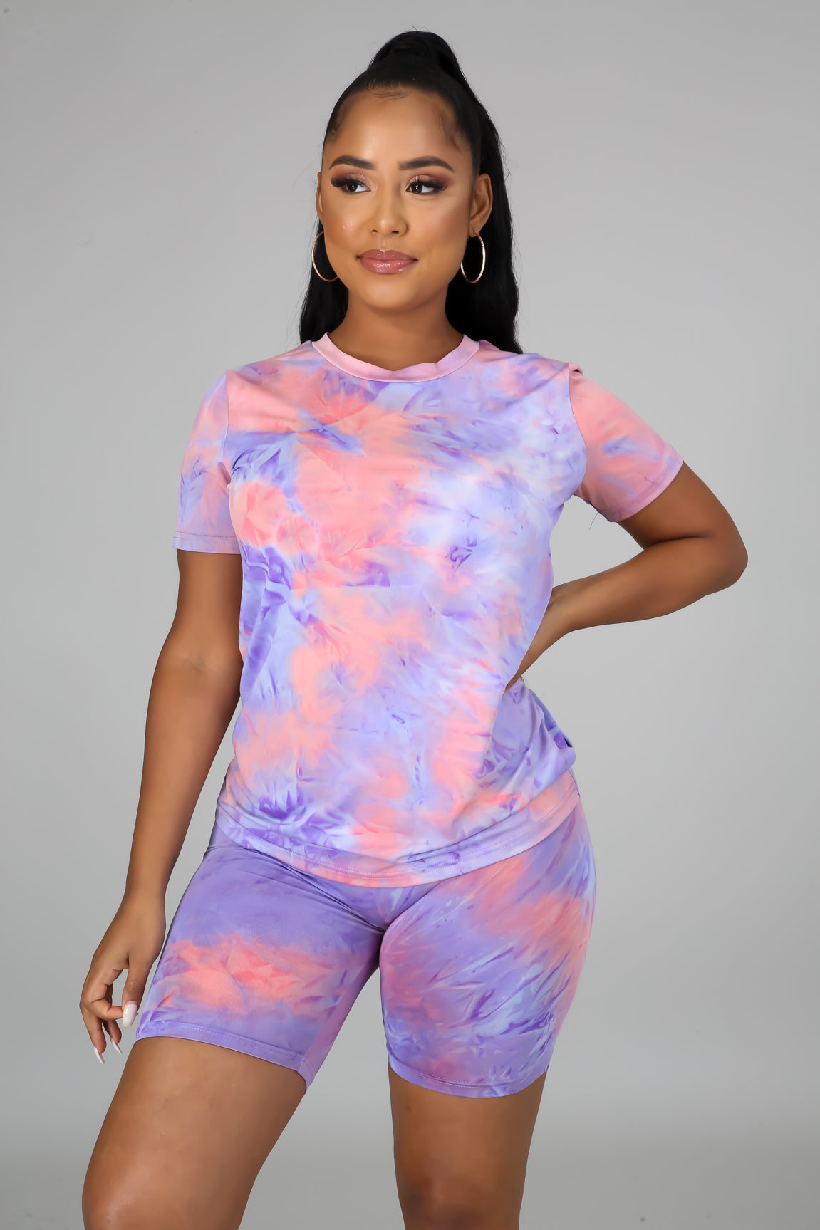 Tie Dye Me Up Short Set
