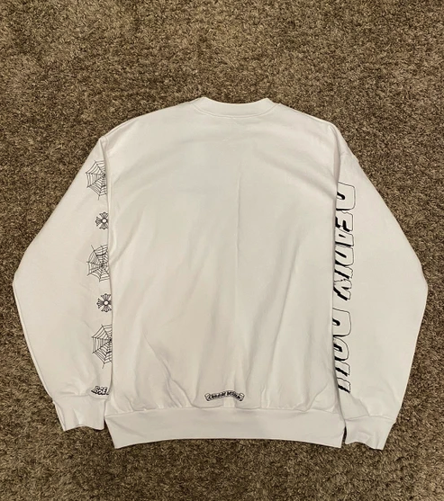 Chrome Hearts Deadly Doll Jesse Jo Starks Crewneck (White)