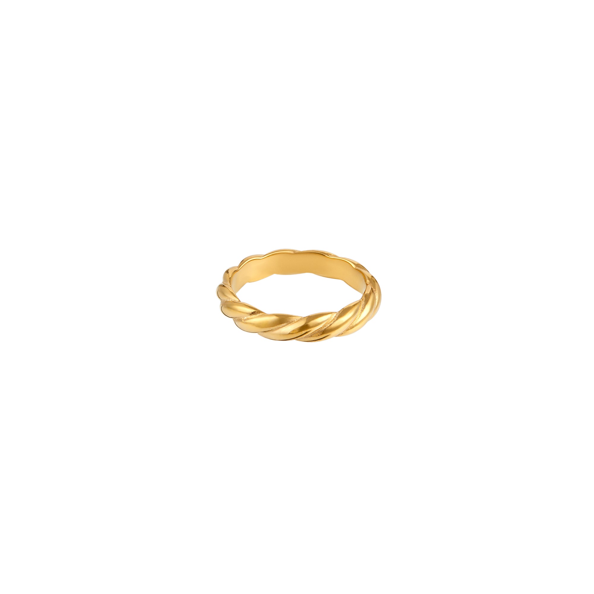 Rope Ring - Gold M/L - Orelia & Joe
