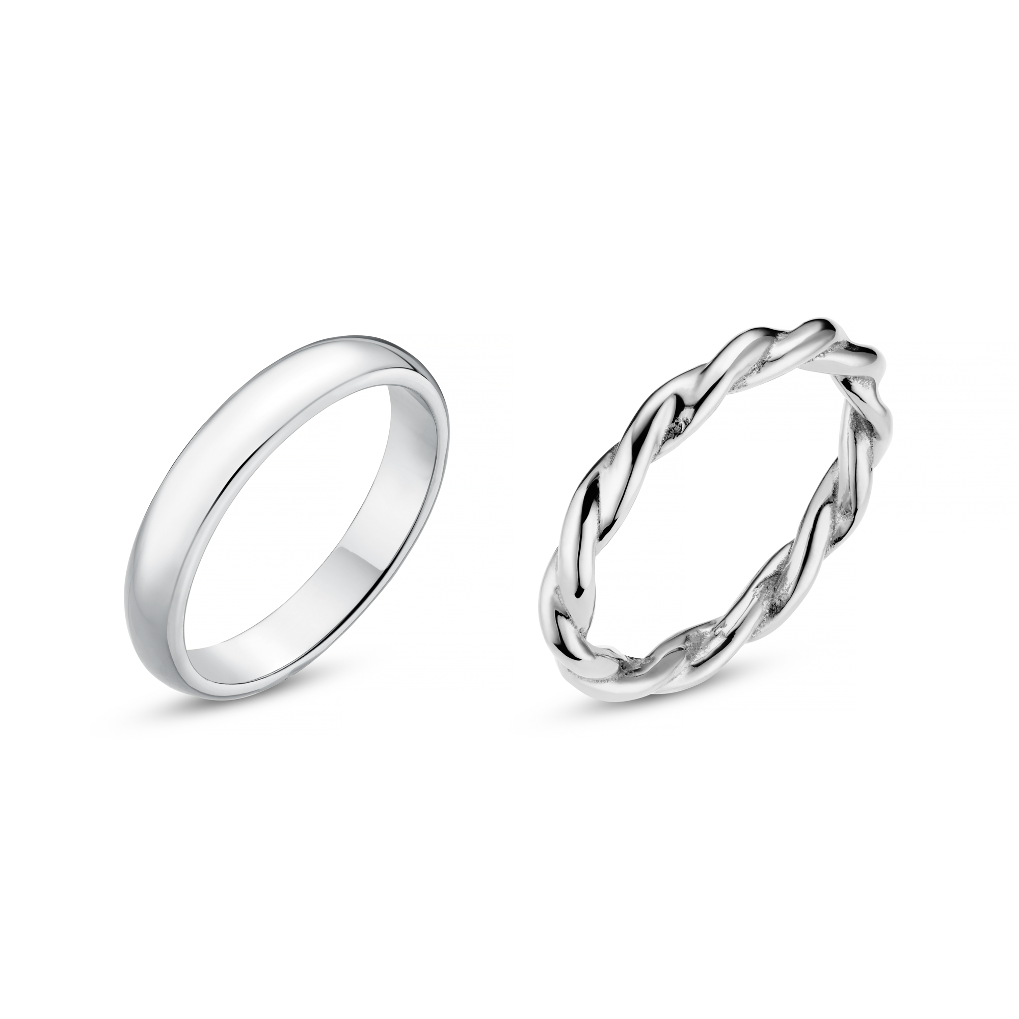 LUXE Ring Pack - Silver S/M - Orelia LUXE