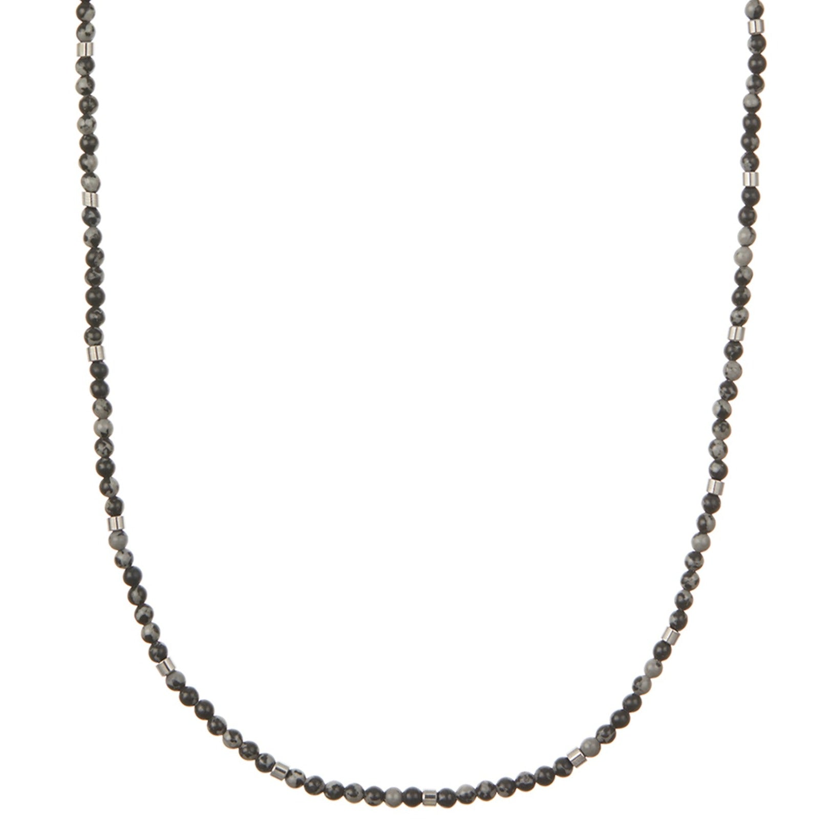 Semi-Precious Beaded Chain Necklace - Orelia & Joe