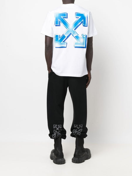 信頼】 OFF-WHITE BLUE METAL ARROW OVER S TEE ecousarecycling.com