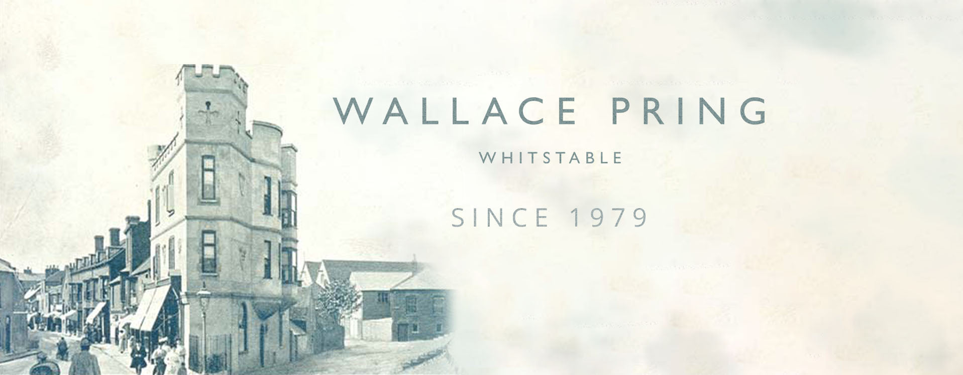 Wallace Pring, a clothing store in the historic seaside town of Whitstable. 