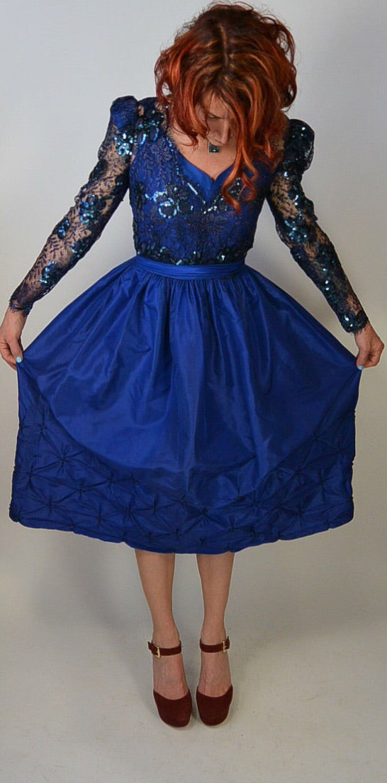 cobalt formal dress