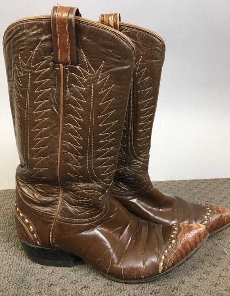 tony lama snakeskin boots price