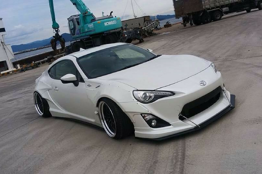 subaru brz wide body