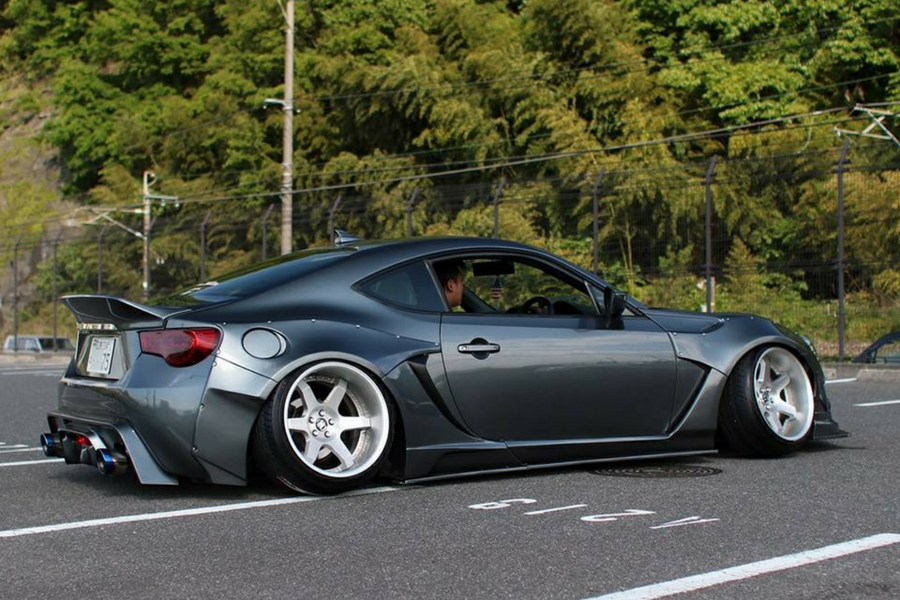 subaru brz wide body