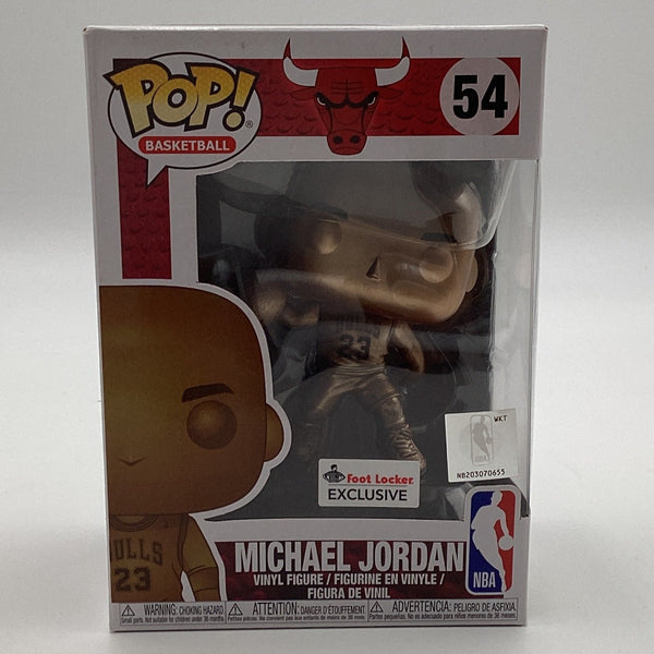 gold michael jordan pop vinyl