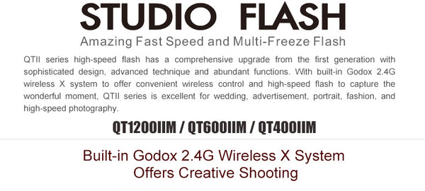 Godox QT600II Studio flash