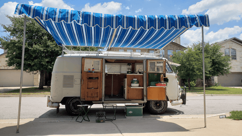 VW van awning