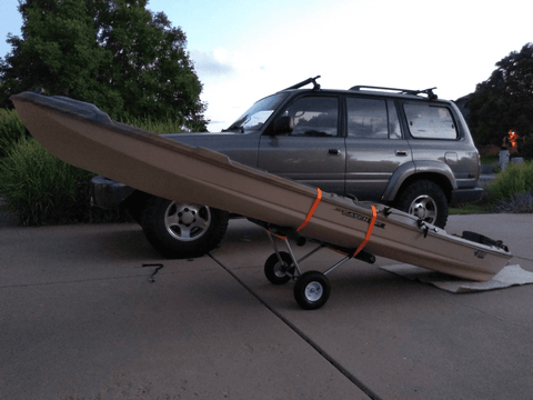 DIY Kayak Rolling Cart