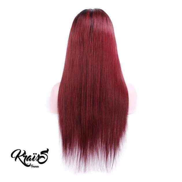 perruque cheveux rouge