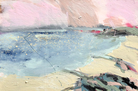 'Reflection on the estuary' by Alex Yarlett, available at Padstow Gallery, Cornwall