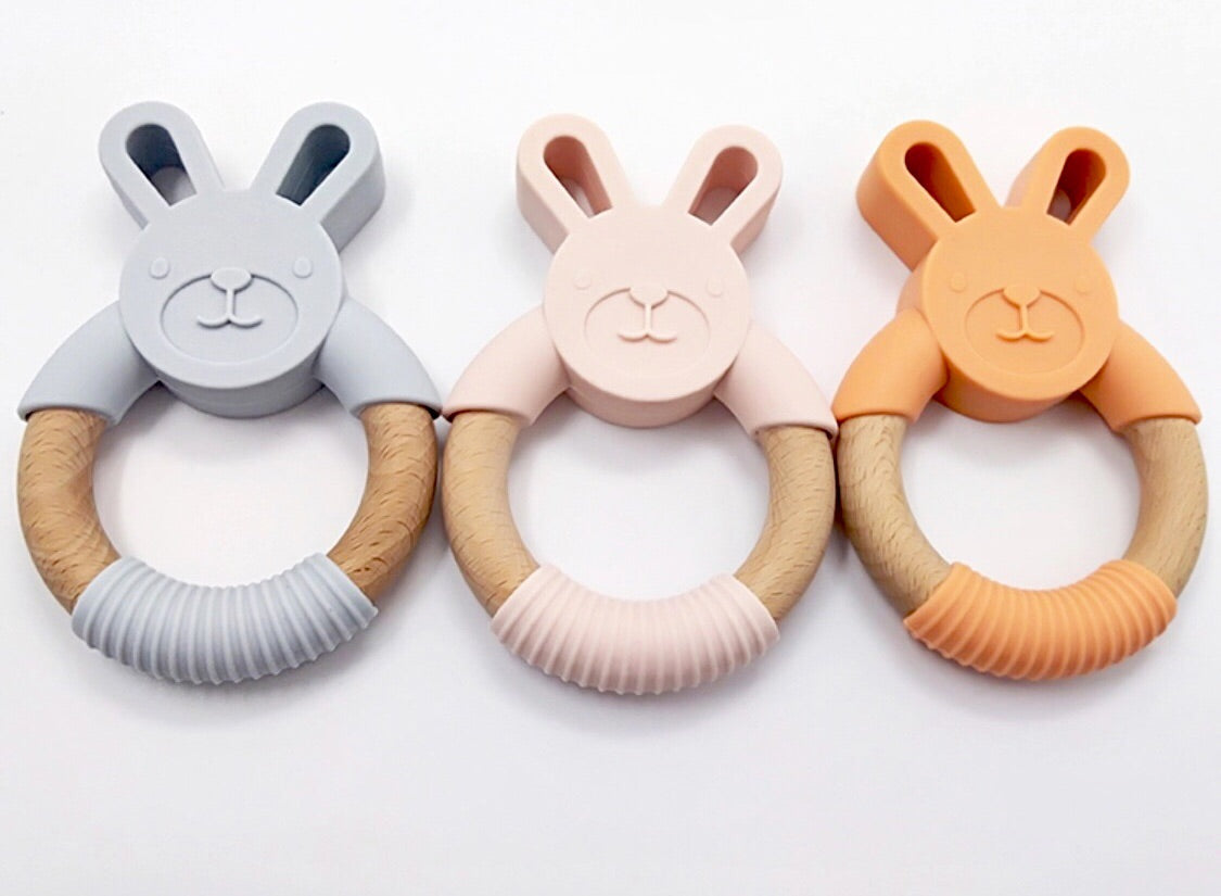 silicone bunny teether