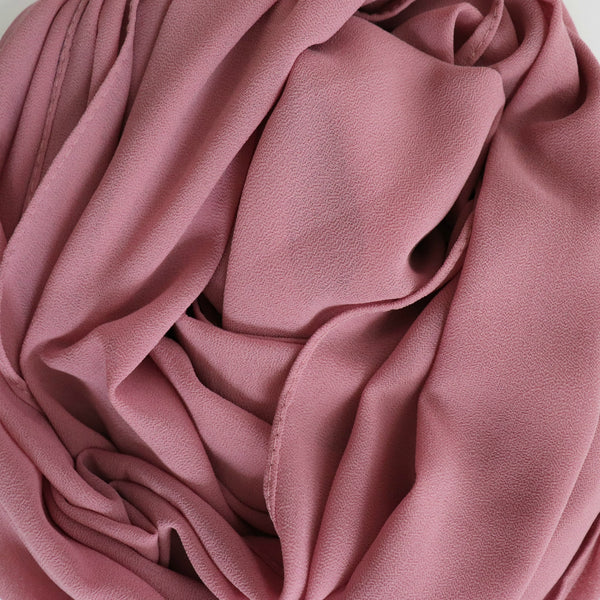 Dusty Pink - Premium Chiffon – TheModestCollective