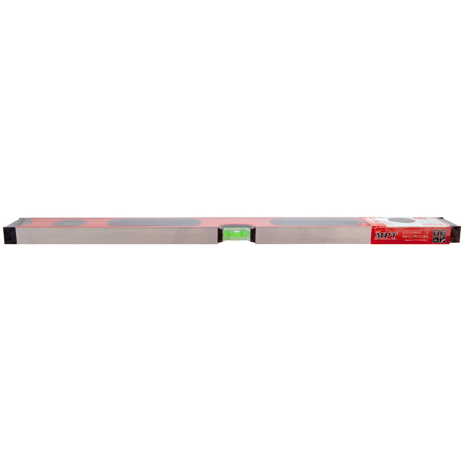 MPT Spirit Level Professional 3 Vial Red Box 600mm