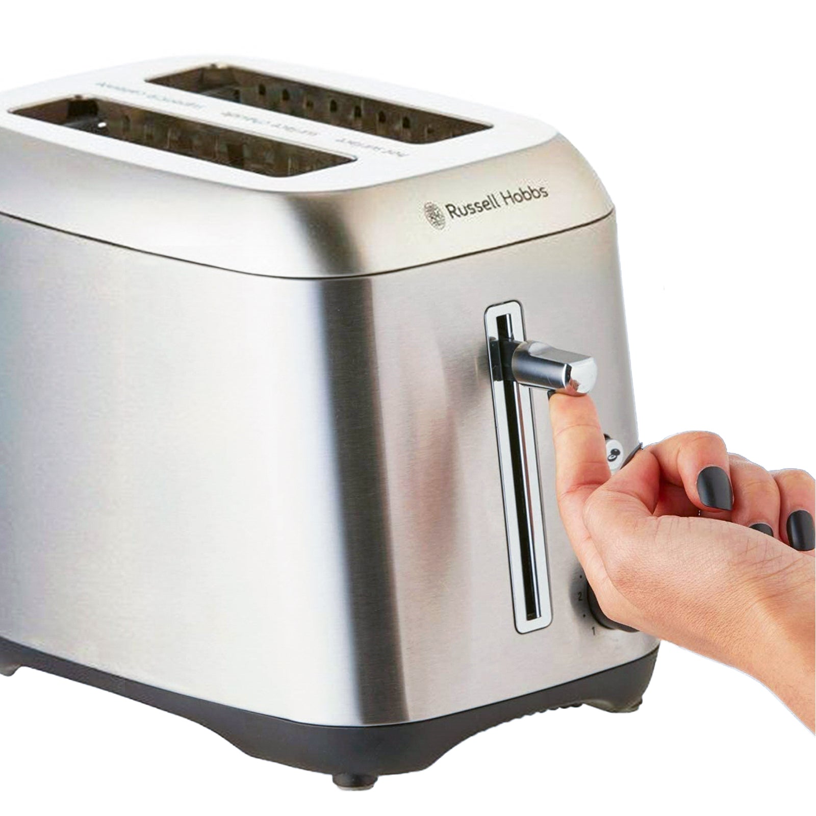 Russell Hobbs 2 Slice Toaster Stainless Steel with Crumb Tray