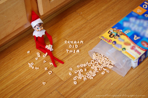 Elf on the shelf cereal