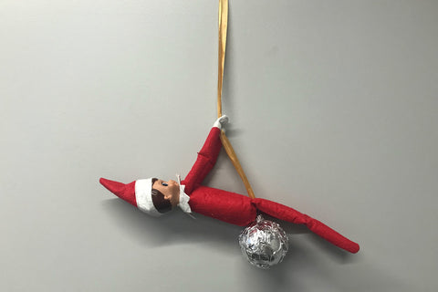 Elf on the Shelf wrecking ball