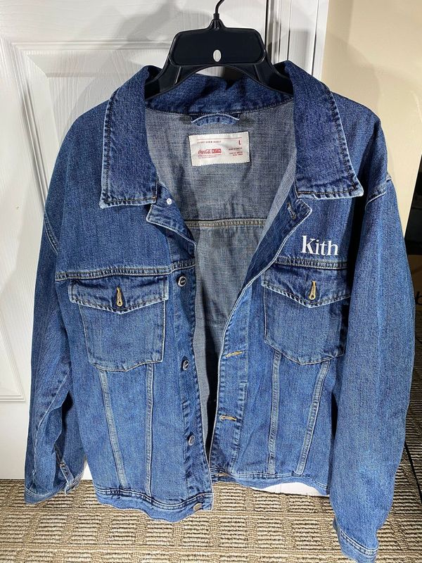 Kith x Coca Cola Denim Jacket Size L – SneakerCreatures