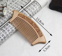 Wooden Beard Comb