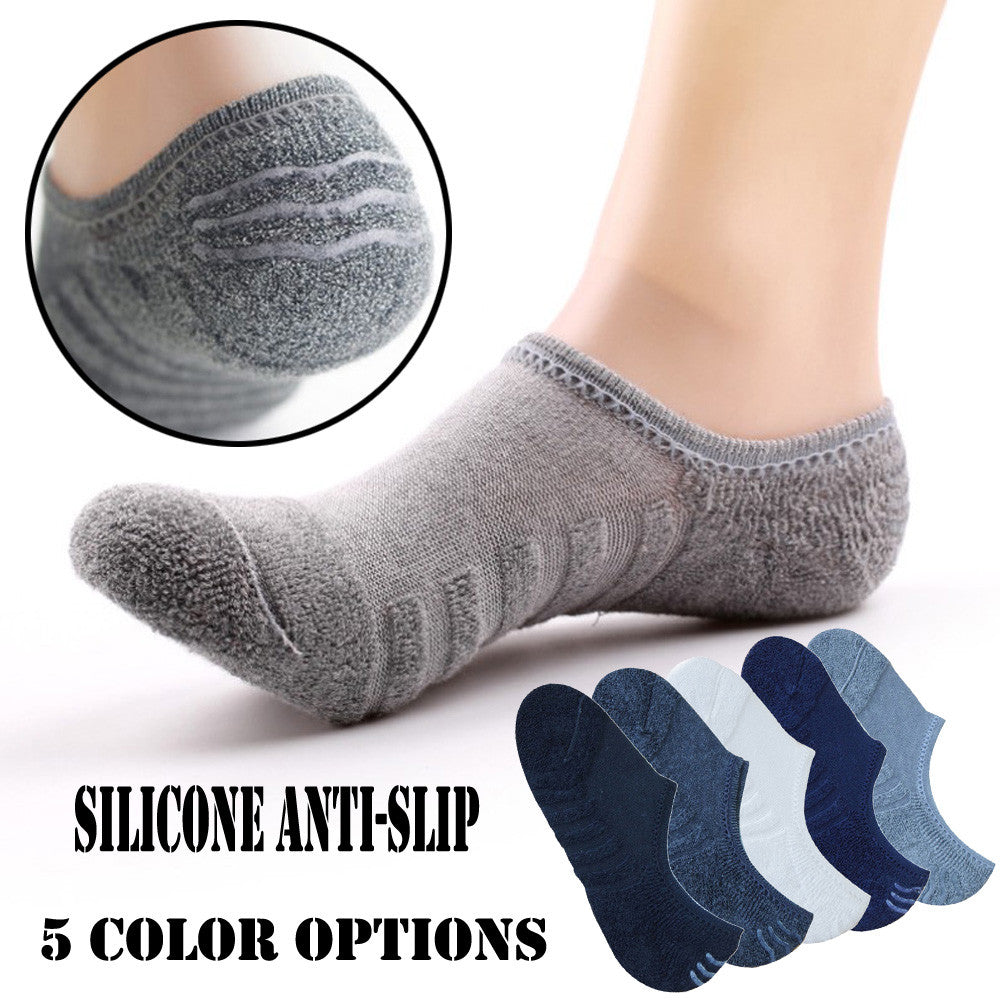 no show socks with silicone