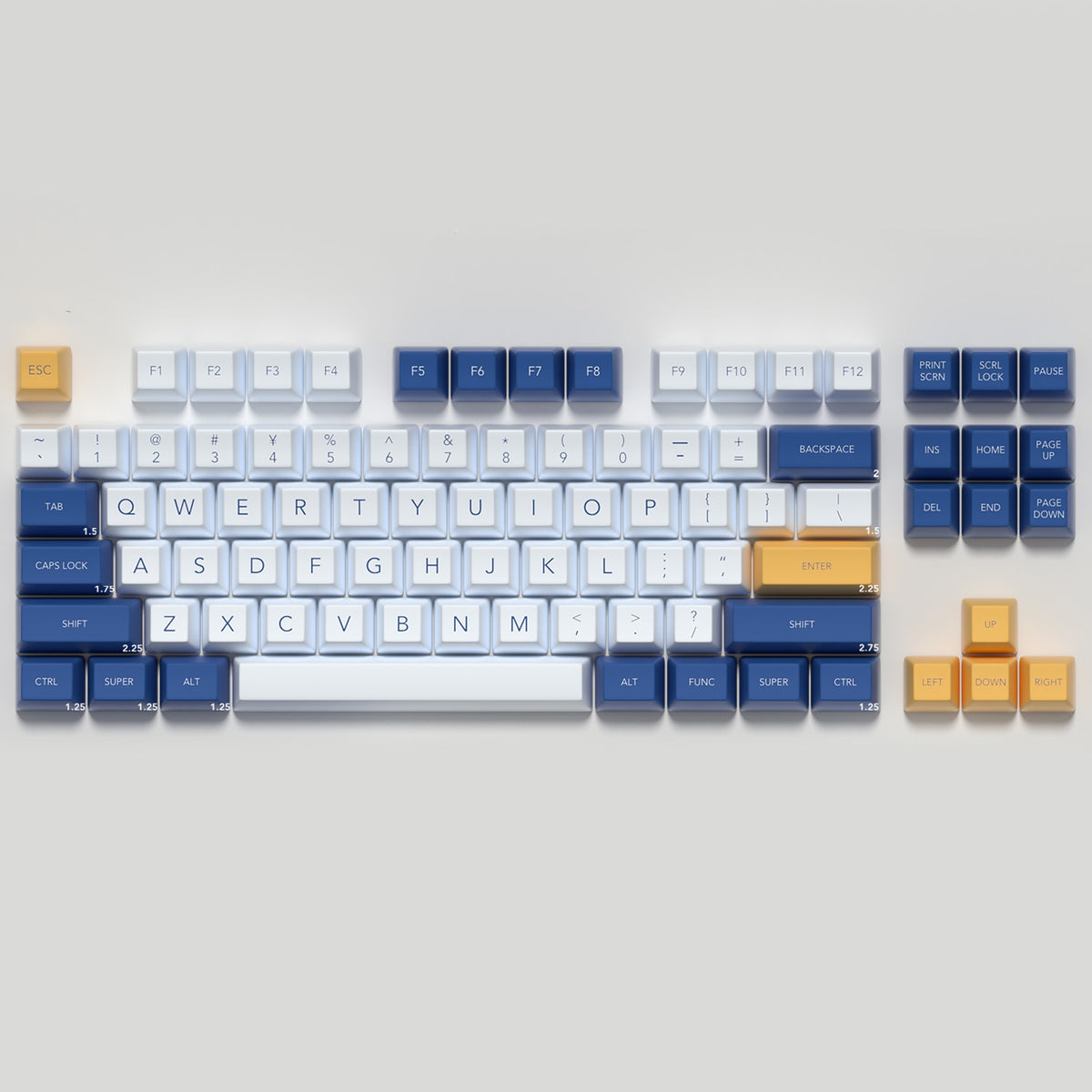 blue sa keycaps