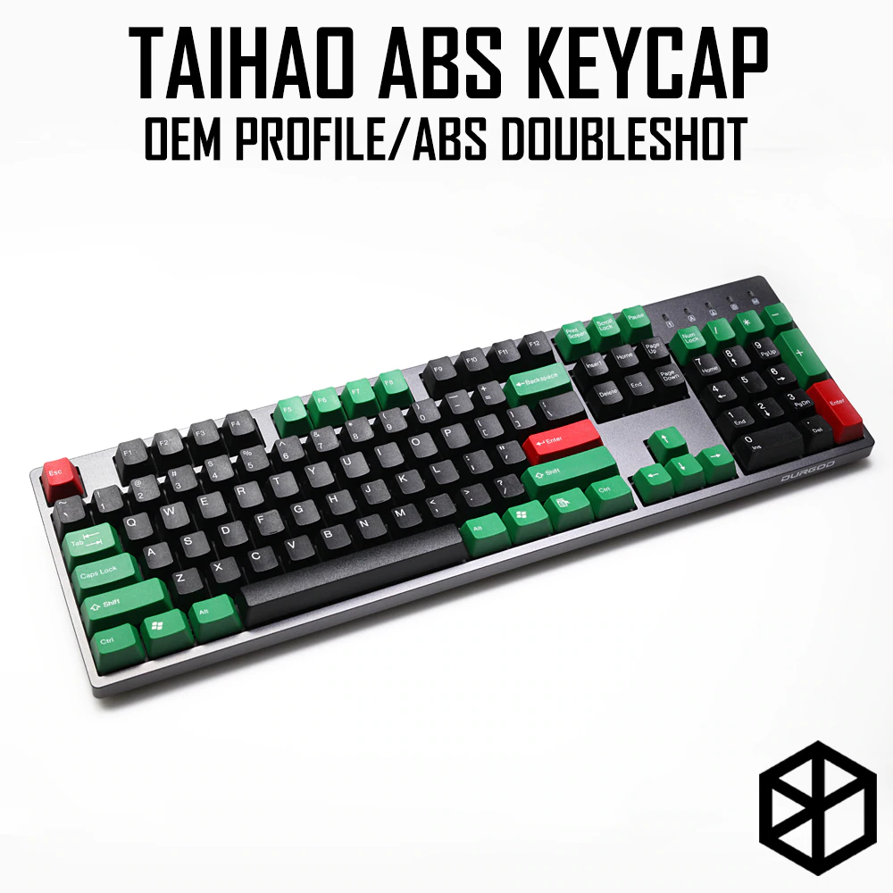 Taihao Abs Double Shot Keycaps For Diy Gaming Mechanical Keyboard Colo Kprepublic