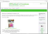 shop.jdnatlady.com screenshot of original online store for JDNatlady's Creations