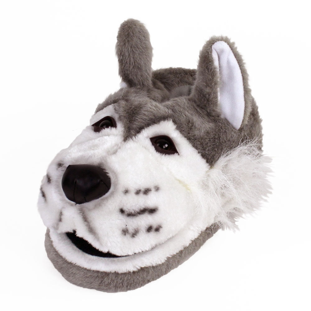 wolf slippers