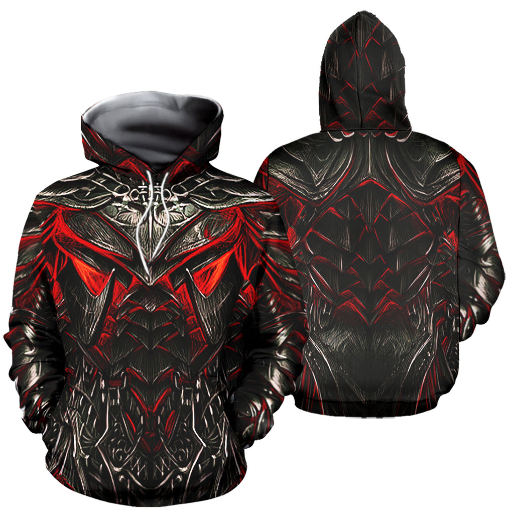 3d printed armor hoodie