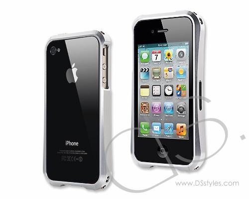 Series iPhone 4 and 4S Aluminum Bumper Case - Silver – DSStyles