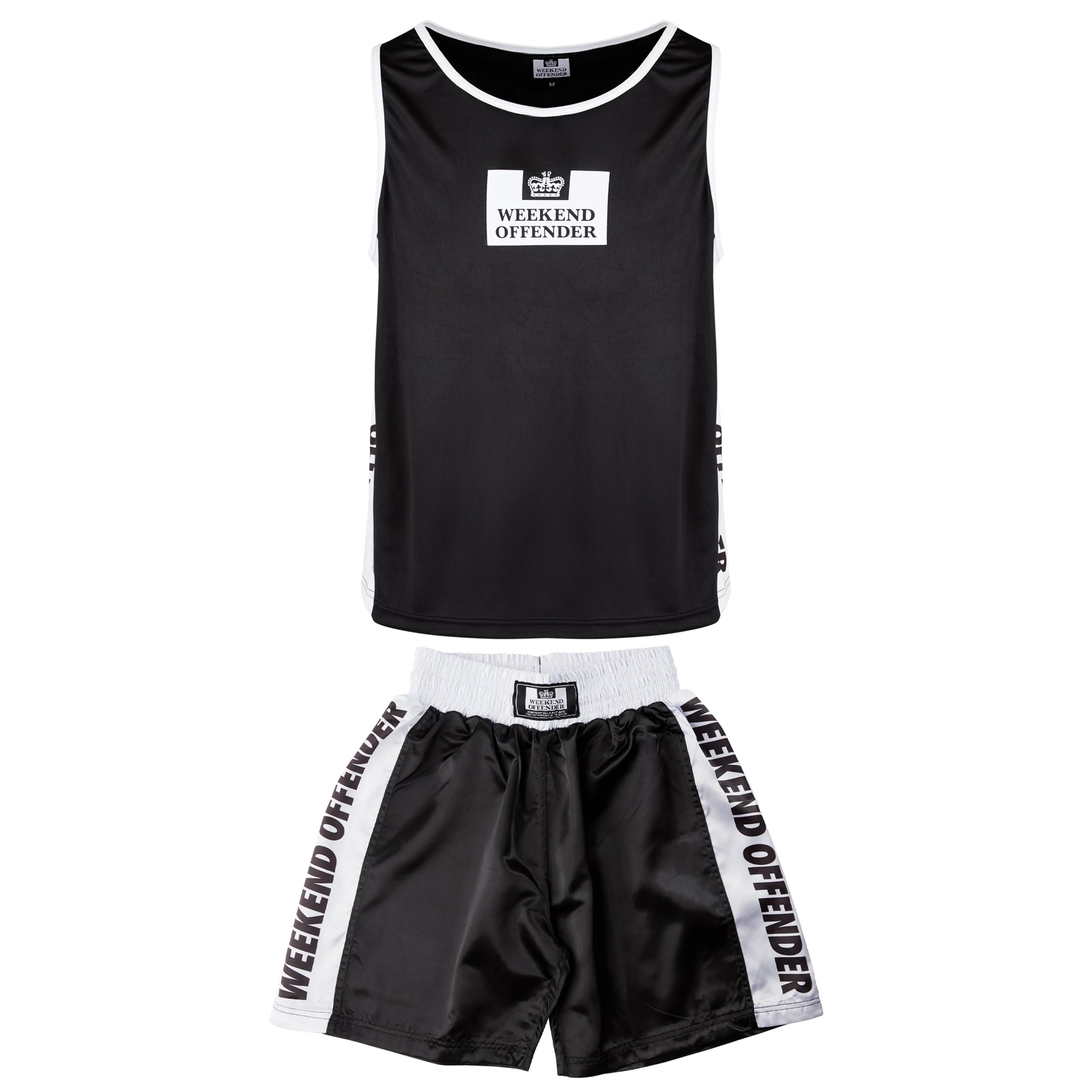 adidas boxing vest and shorts set