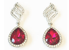 Opulent Red Earrings by SommerSparkle