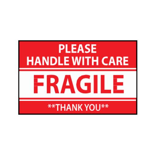Fragile Sticker Aufkleber Label THANK YOU HANDLE WITH CARE Etiketten Aufkleber