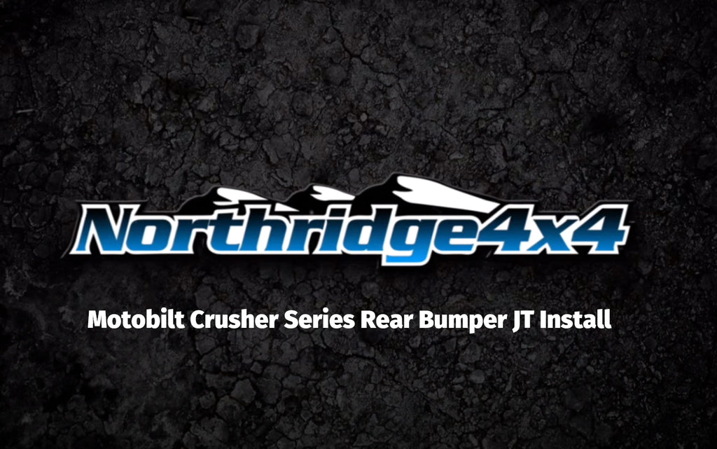 Northridge 4x4 Installs The Motobilt Crusher Rear Bumper For Jeep Jt G Motobilt